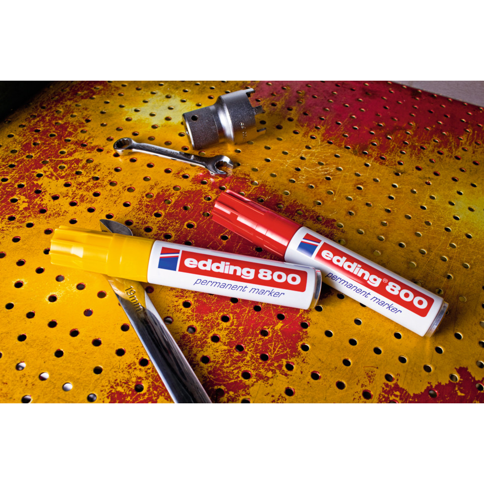 Permanentmarker, Marker, Edding 800, Permanentmarker, Schwarz?