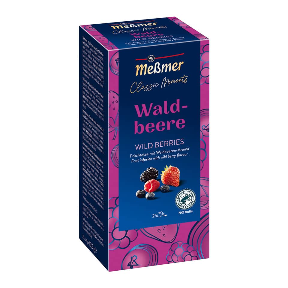 Waldbeere, Früchtetee, Beerengetränk, Wildbeerenaroma, Fruchtinfusion