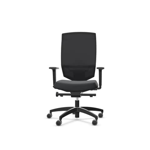 Bürodrehstuhl Adjust EVO Mesh, schwarz DAUPHIN AJ 5776 SE NV T7 KGS