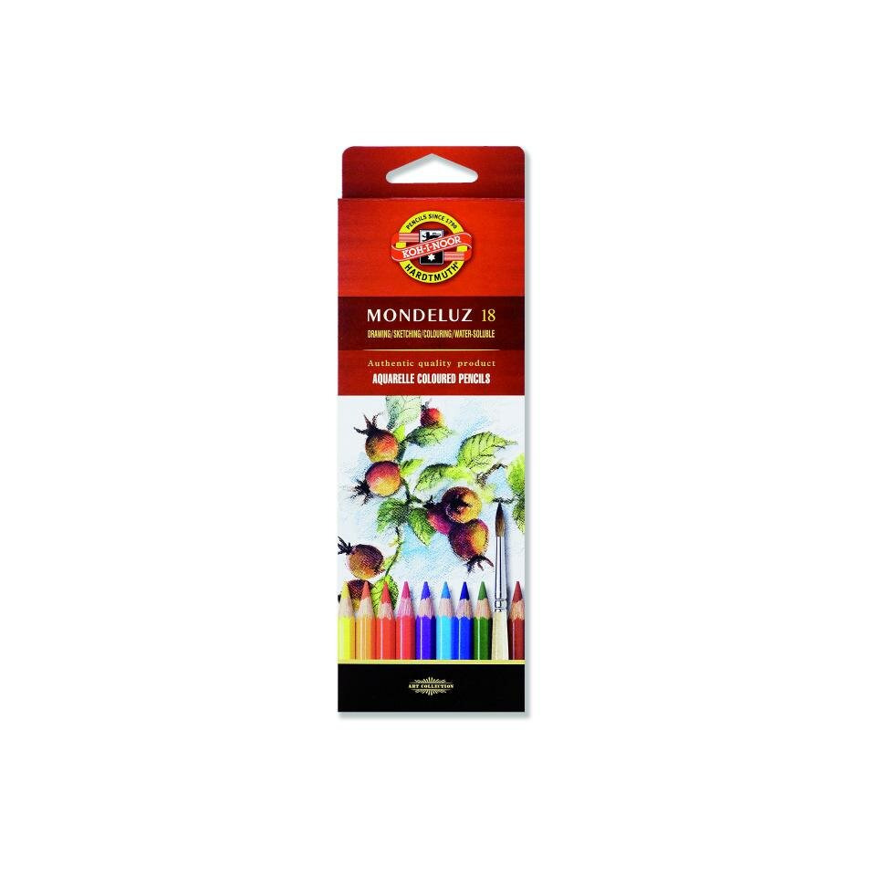 Aquarellbleistifte, Bleistifte, Holzstifte, Farben, Pinsel