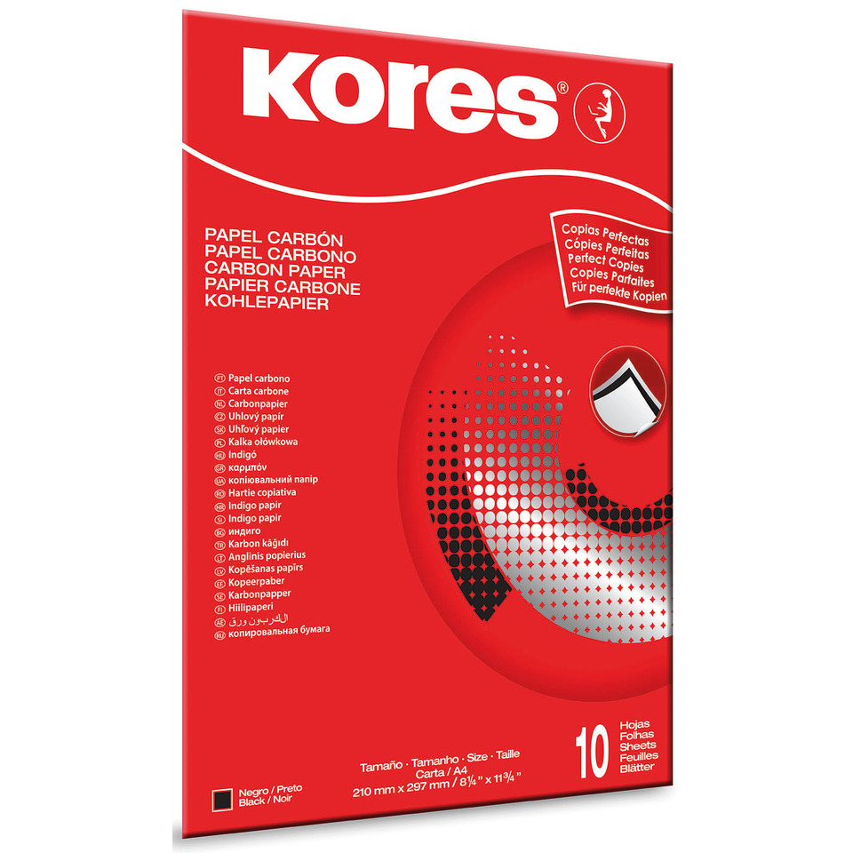 Kohlepapier, Carbonpapier, Papier carbone, Kopierpapier, Kohleblatt