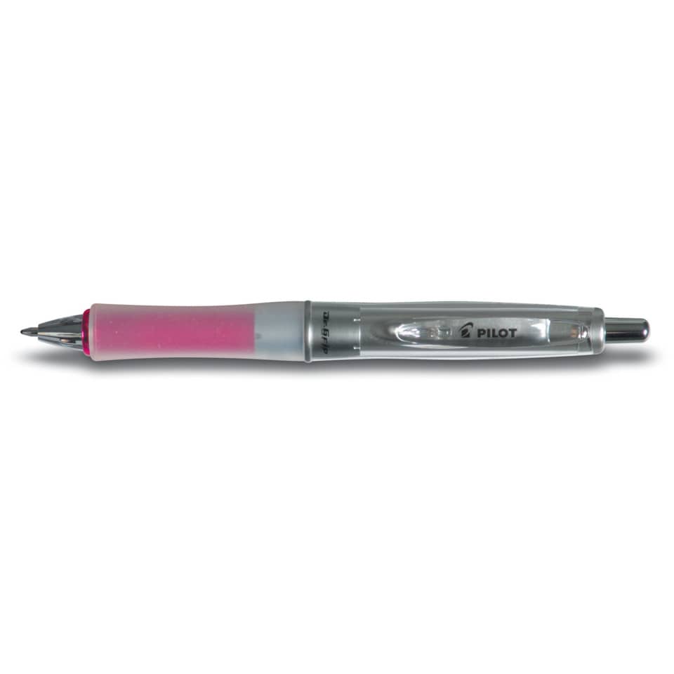 Kugelstift, Rollerball, Gelschreiber, pink, Transparenter Griff