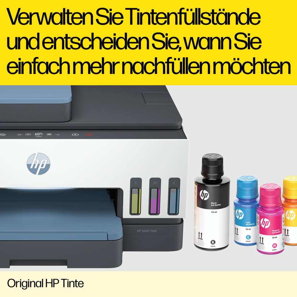 Tintenpatrone, Tintenflasche, HP Drucker, Druckerpatrone, Hochdrucktinte