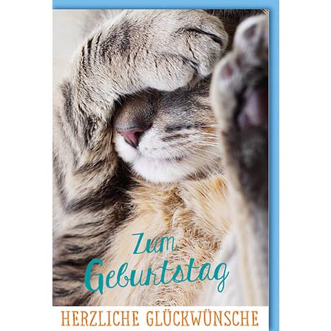 Geburtstagskarte Braun+ Company 5005-22023