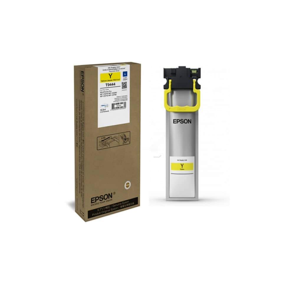 Tintenpatrone, Epson, Gelb, Kassette, Tintenbehälter