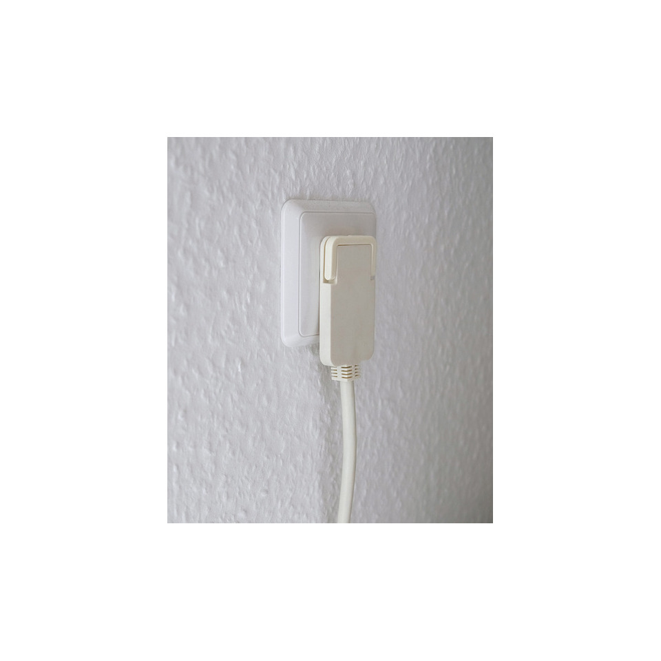 Steckdose, Wandstecker, Netzteil, Kabel, Schalterlose Steckverbindung