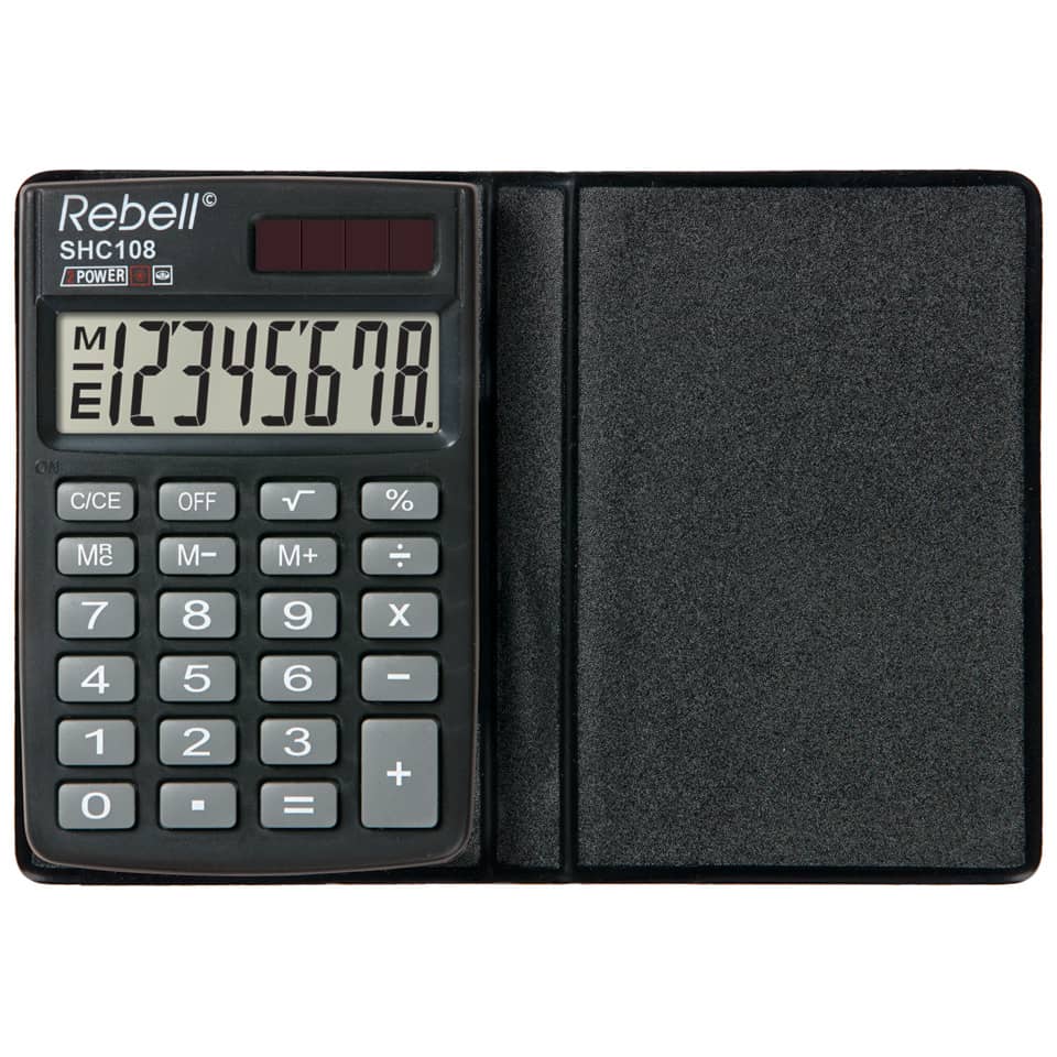 Taschenrechner, Schwarz, Display, Tasten, Tragbarer Rechner