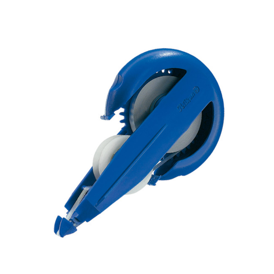 Tape dispenser, Blau, Abroller, Kunststoffgehäuse, Transparentes Klebeband