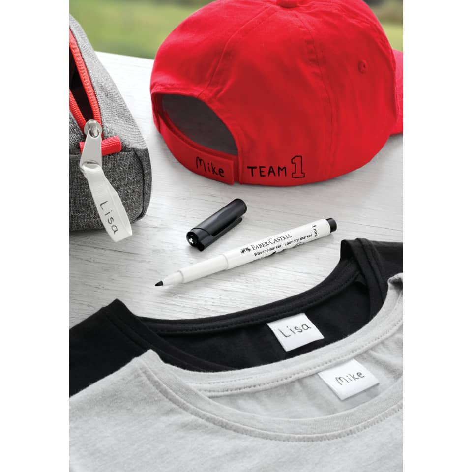 Baseballkappe, rote Cap, verstellbare Cap, Whiteboard-Marker, Namensschild
