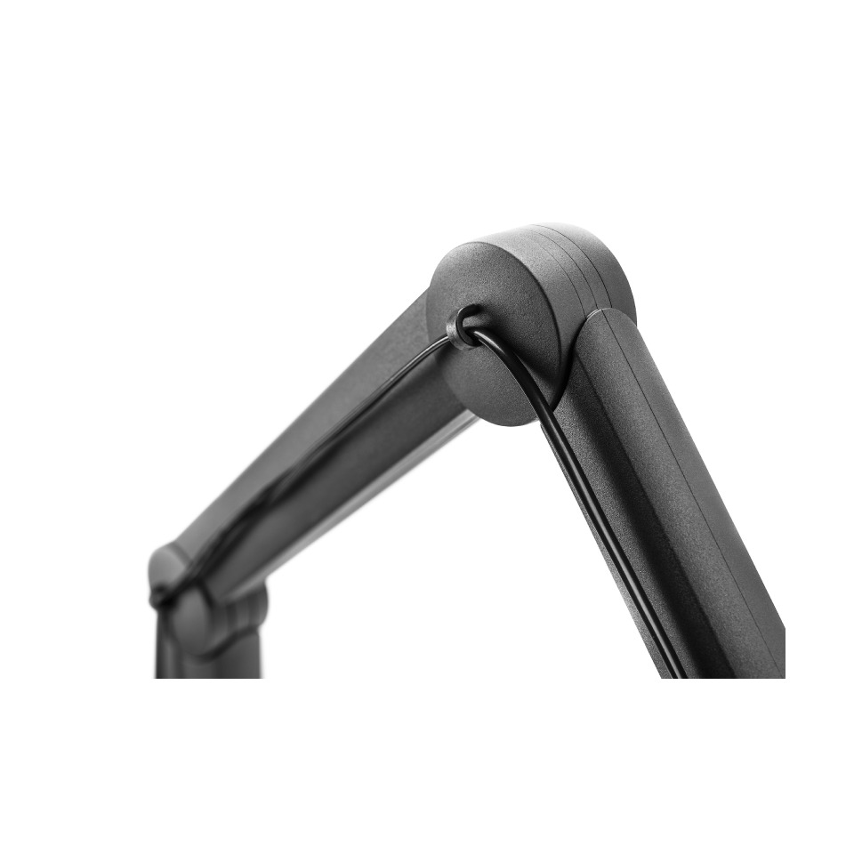 Mikrofonarm, Schwenkarm, Schwenkmechanismus, Metall, Gummierter Aufhängungskopf