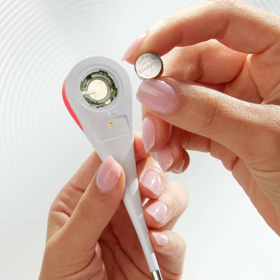 Blutzuckermessgerät, Glukometer, Batterie, LED, Trockenes Ablesen