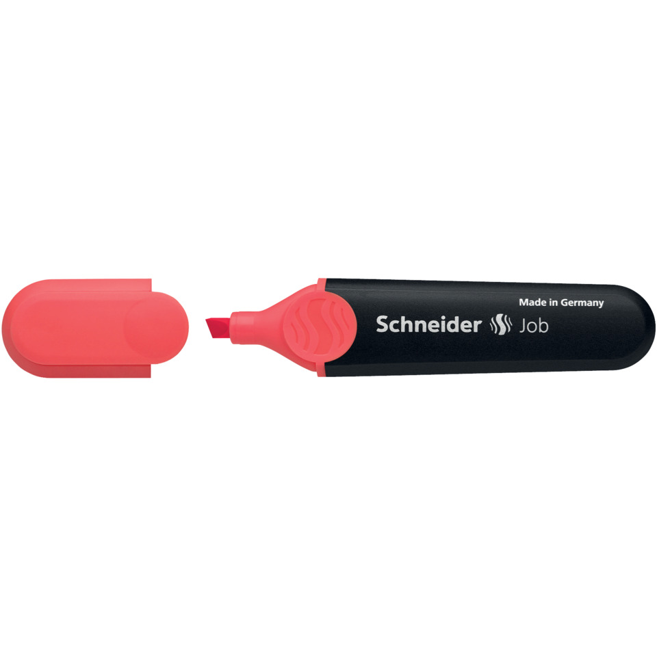 Highlighter, Pink, Marker, Korrektur, Schneider Job