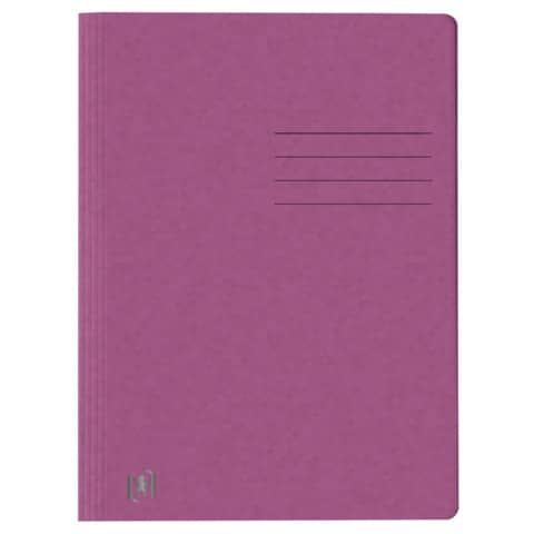 Schnellhefter Top File+, A4, Karton, violett OXFORD 400116202
