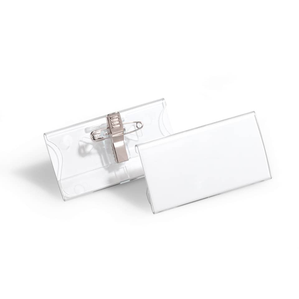 Schiebeclip, Kartenetui, Transparenthülle, Klemmbefestigung, Clearcase