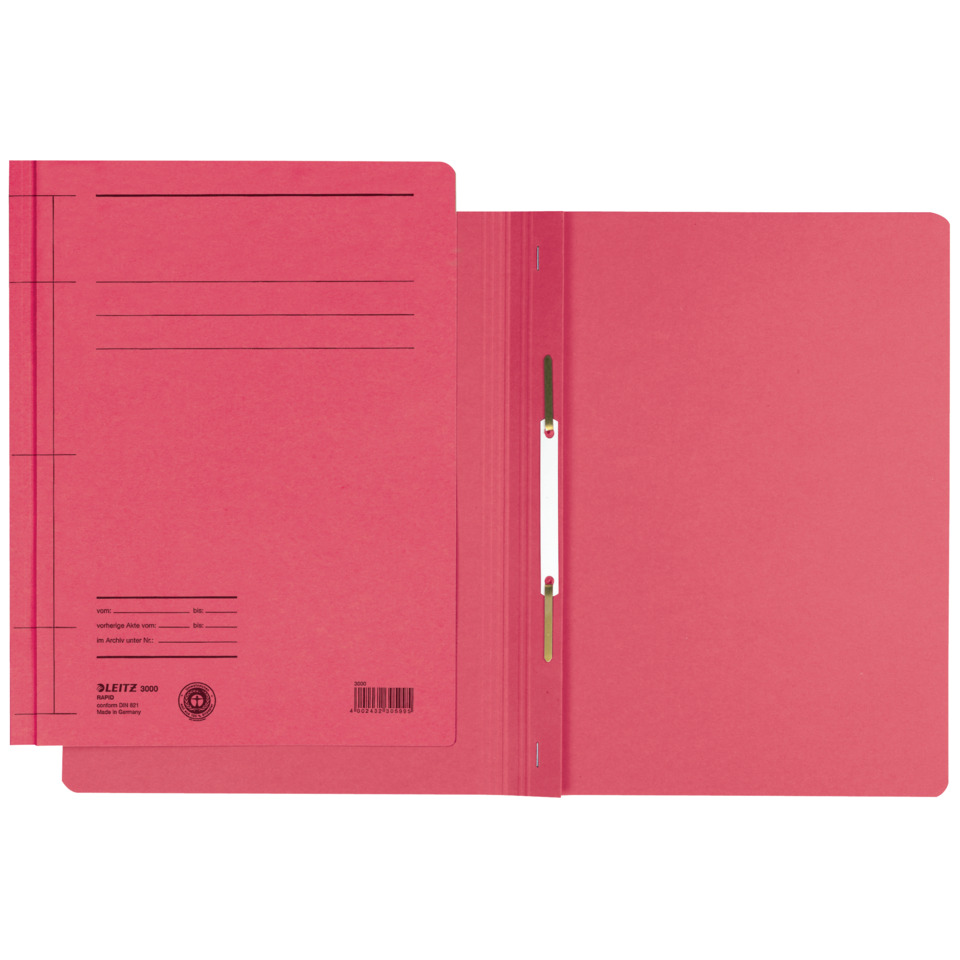 Agenda, Ordner, A4, Klemmhefter, Pink