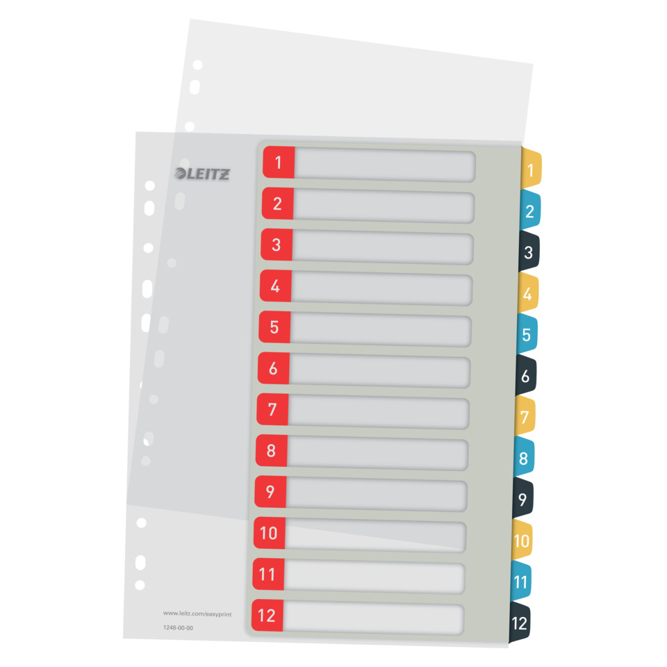 Bestellformular, Registerkarten, Etiketten, Trennregister, Organisation