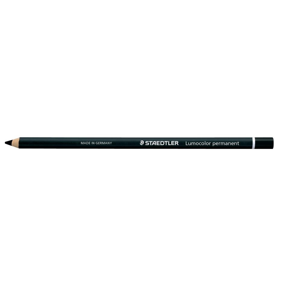 Kajalstift, Bleistift, Lumocolor, Permanentmarker, Schwarz