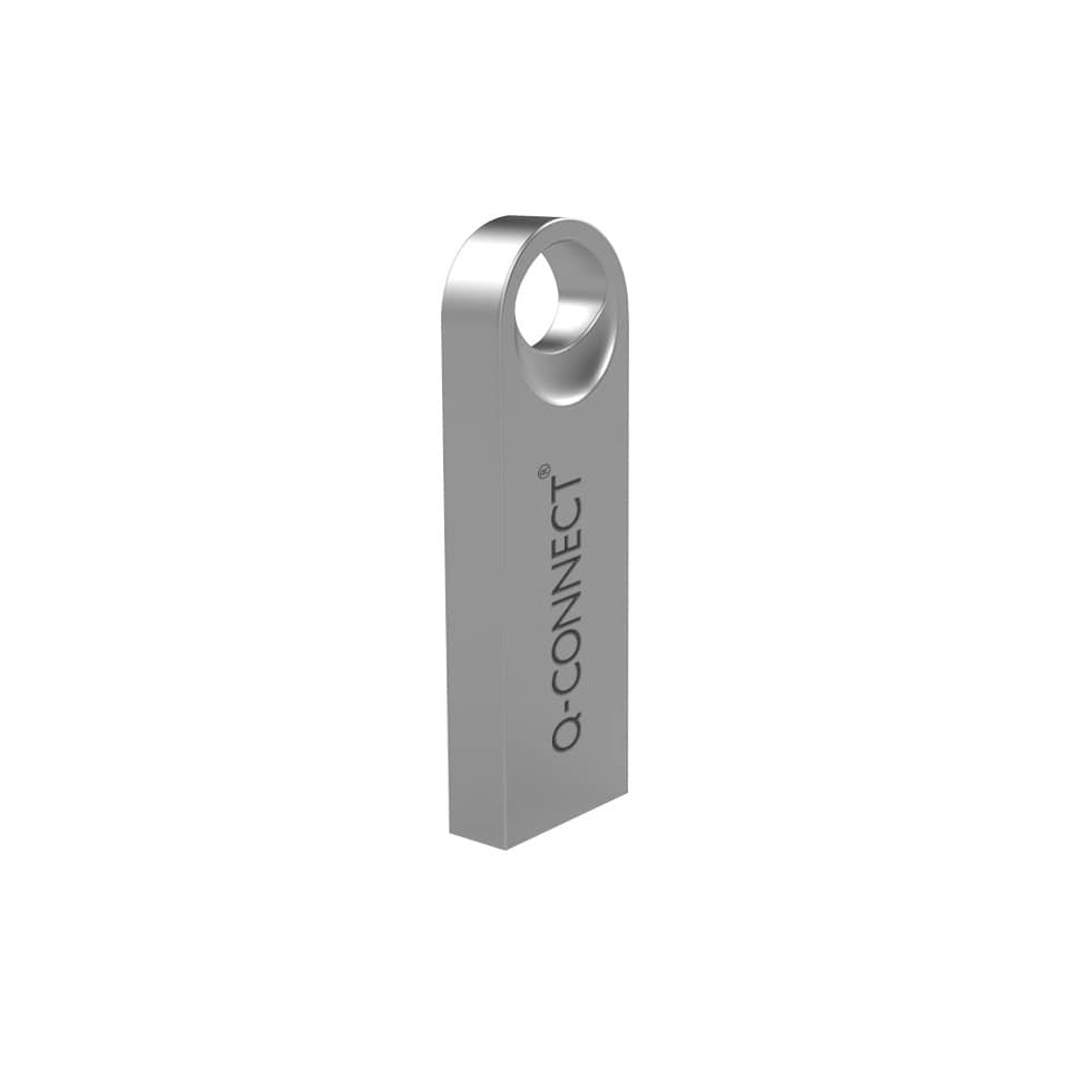 USB-Stick, Key-Chain, Metal, Silber, Lanyard