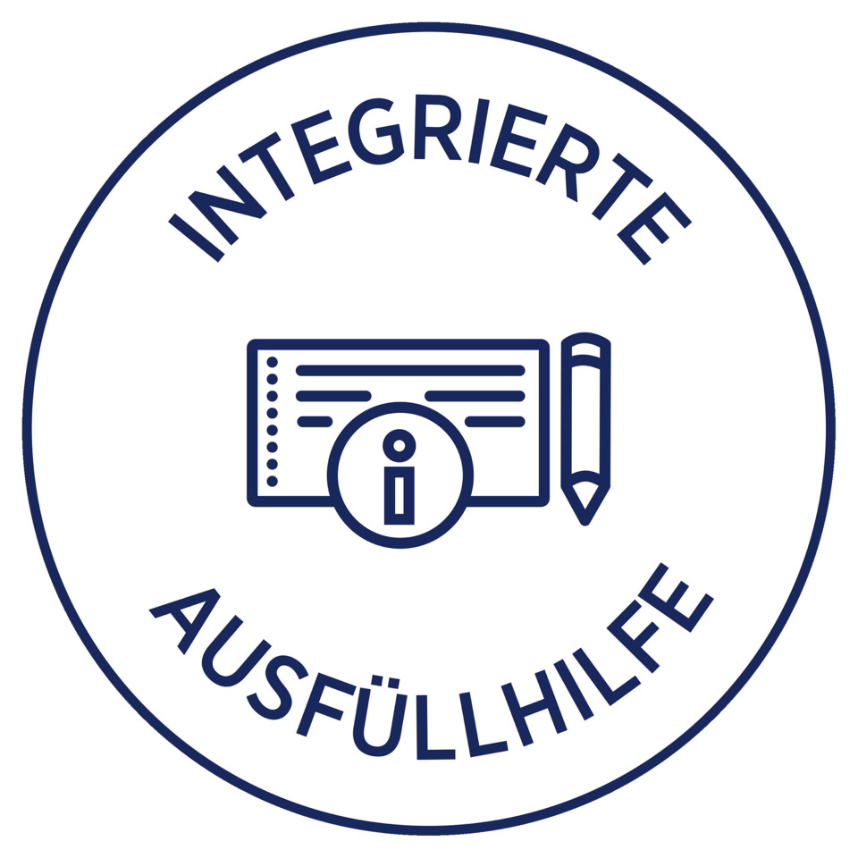 ausfüllhilfe, ausfüllhilfe-stempel, stempel, informationsschild, formularstempel