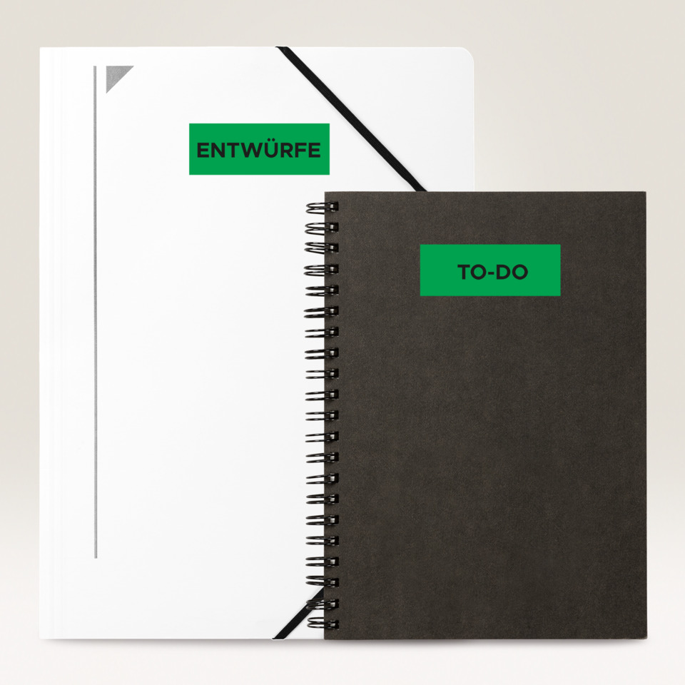 Notizbuch, Spiralbuch, To-do-Notizbuch, Lederoptik, Agenda