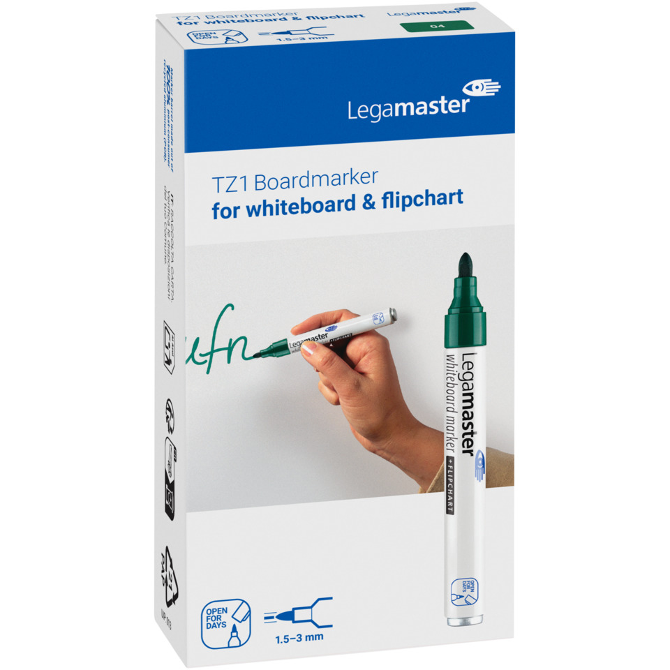 boardmarker, whiteboard, flipchart, green, marker
