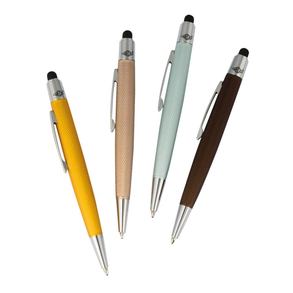 Kugelschreiber, Kugelschreiber-Set, Gummi-Spitze, Metallclip, Farbiges Set