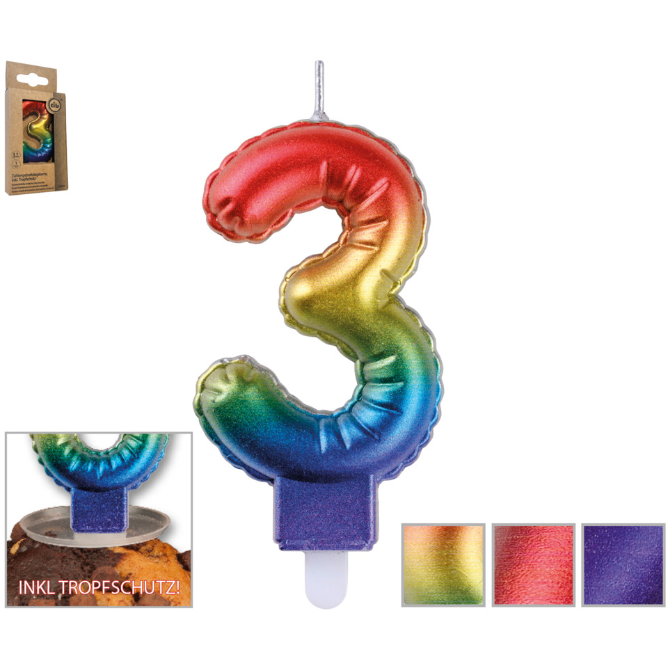 Luftballon, Zahl?, Bunt, Gummi, Dekoration