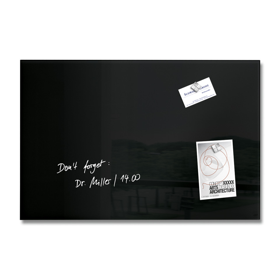 blackboard, poster, notes, design, textured surface, schwarz, Glossy, Klebepunkte, Poster, Wandbild