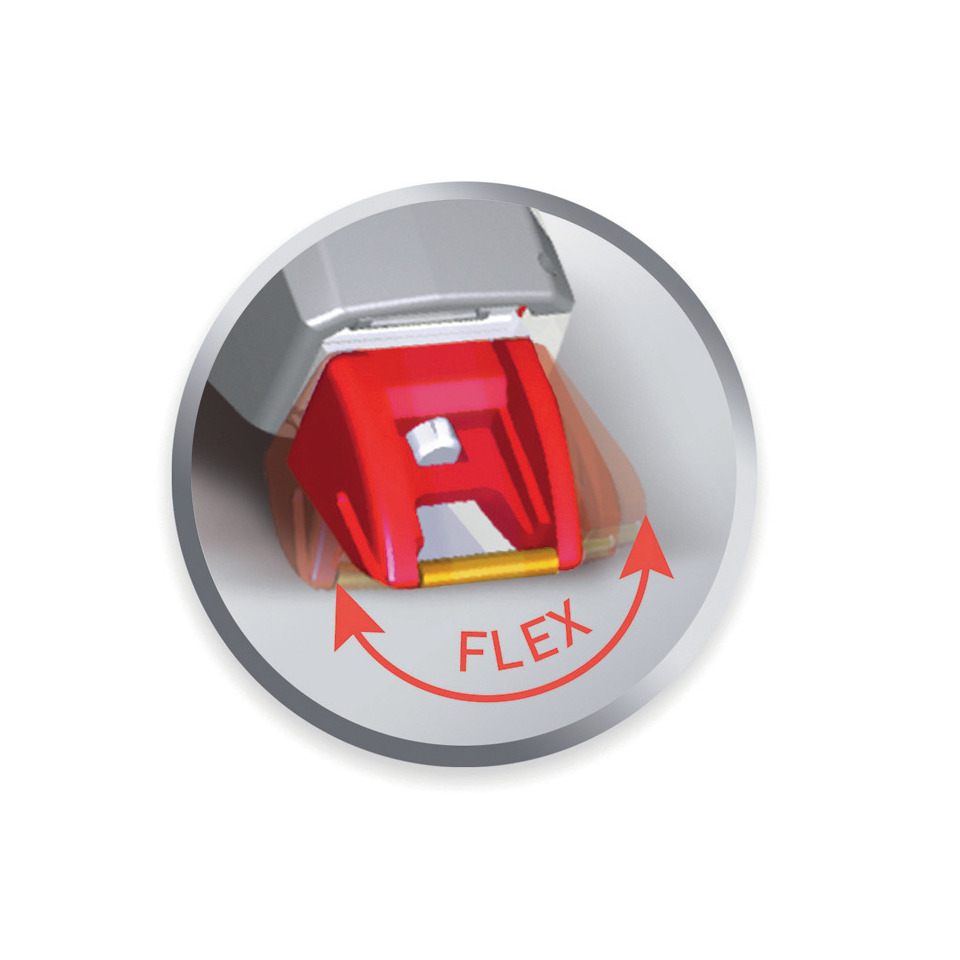 Kantenschutz, Kantenschutzclip, Rot, FLEX, Schneidevorrichtung