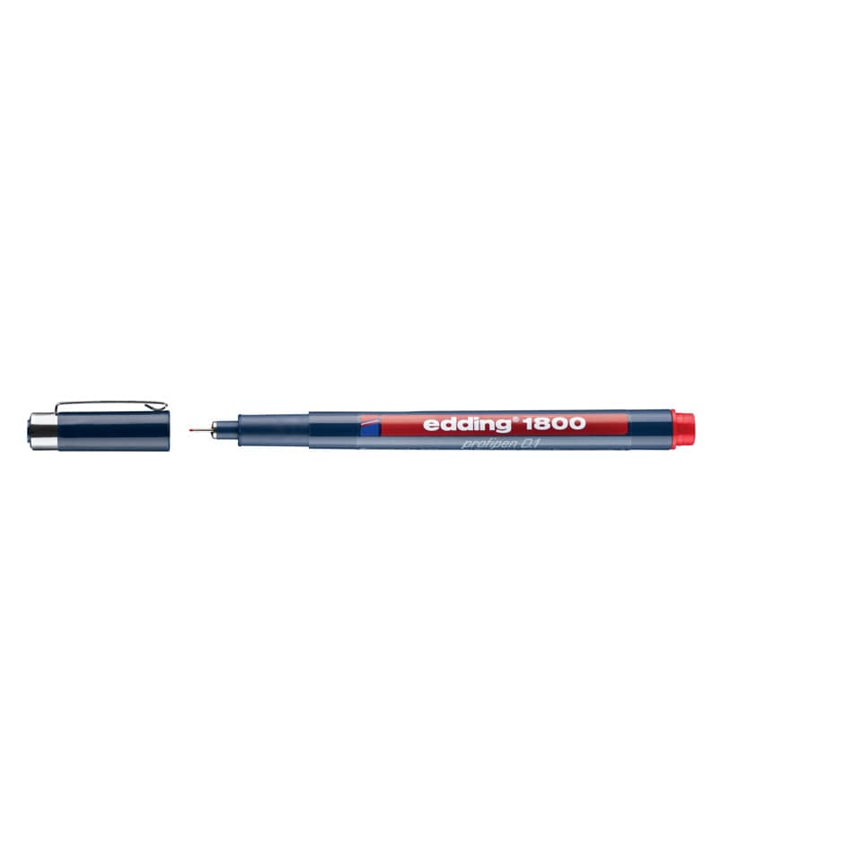 Boardmarker, Marker, Edding 1800, Gelpen, Blue-red pen