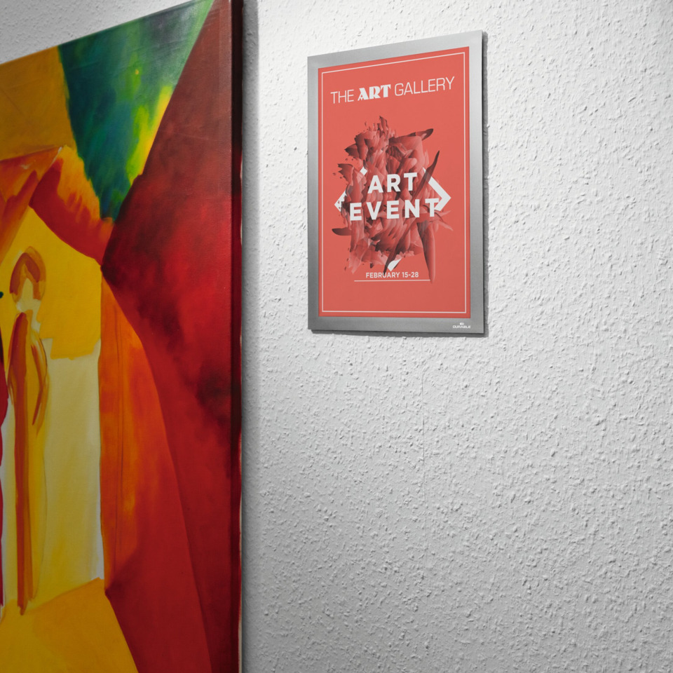 poster, art poster, gallery poster, red poster, texture wall