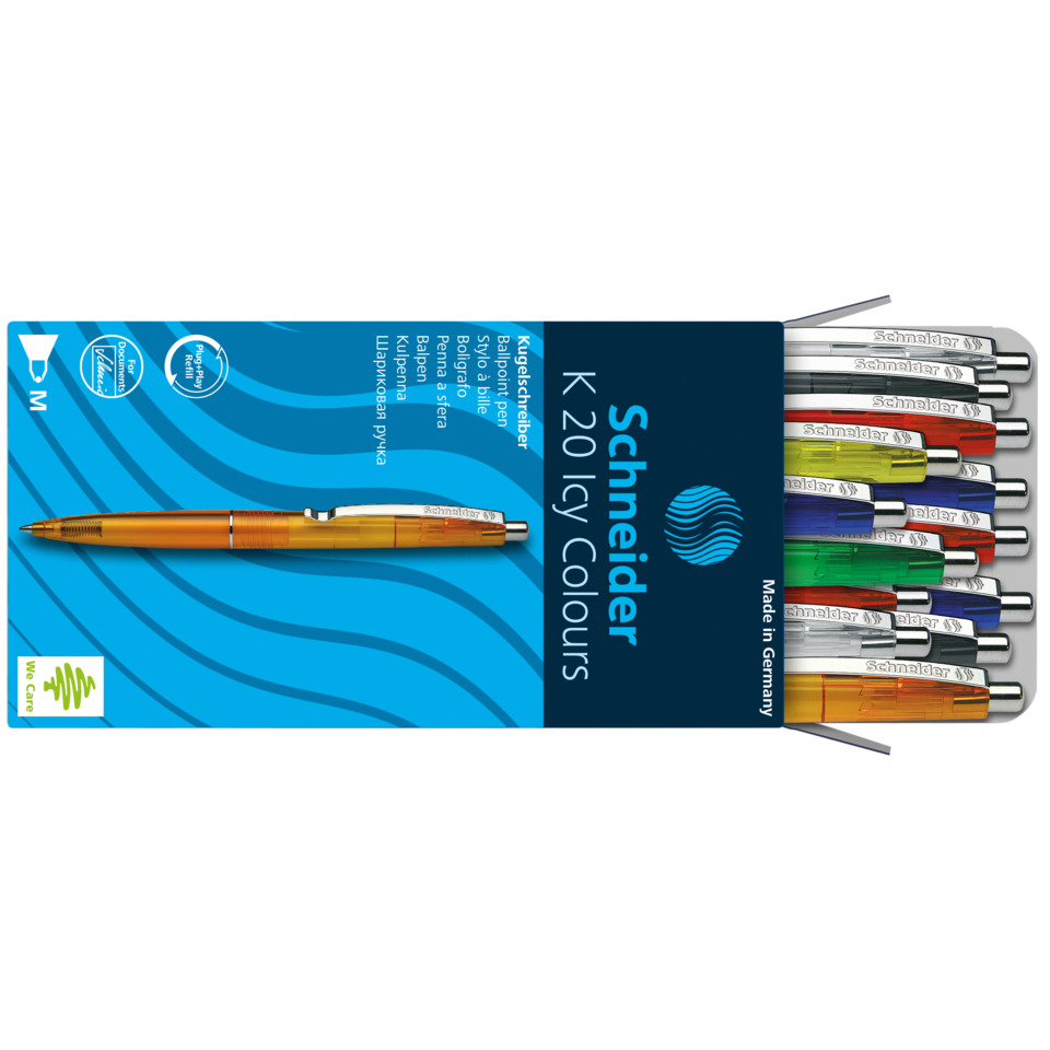 Kugelschreiber, Schreibset, Tintenfarben, Gelschreiber, 5-Farben-Set
