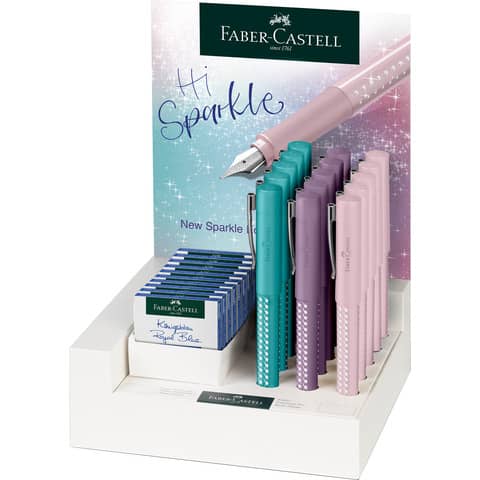 Füllhalter Sparkle M, sortiert FABER CASTELL 140881