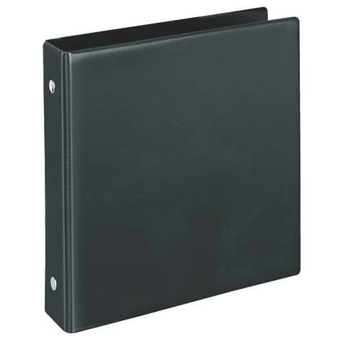 Ringbuch, A6, 2-Ring, 25mm, schwarz VELOFLEX 4167 080