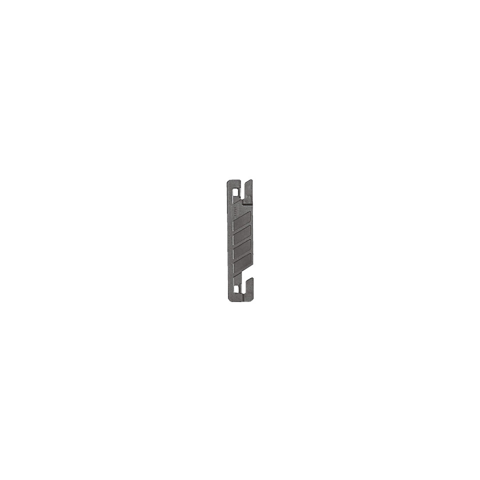 riser, rail, halter, metall, schlitz, stahlband, haken, retention, slot, clip