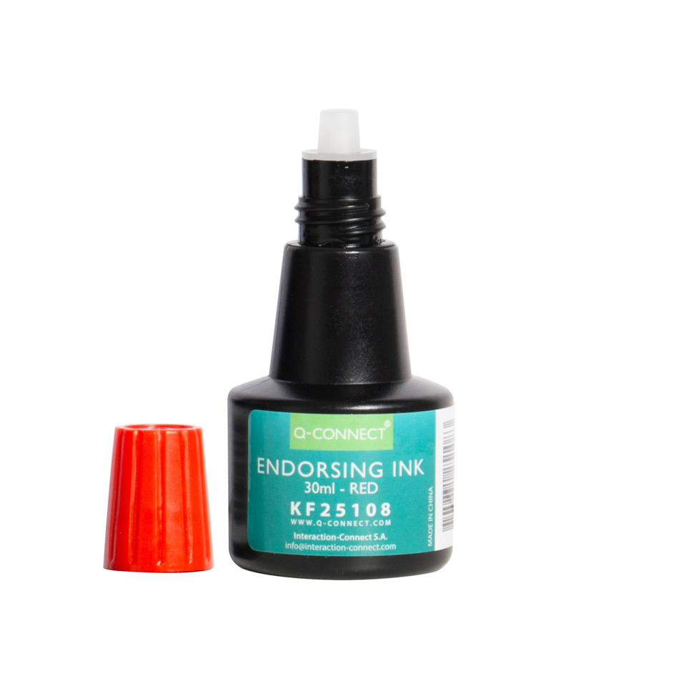 Tintenflasche, Endosering Ink, Rot, Sprühflasche, Kunsttinten