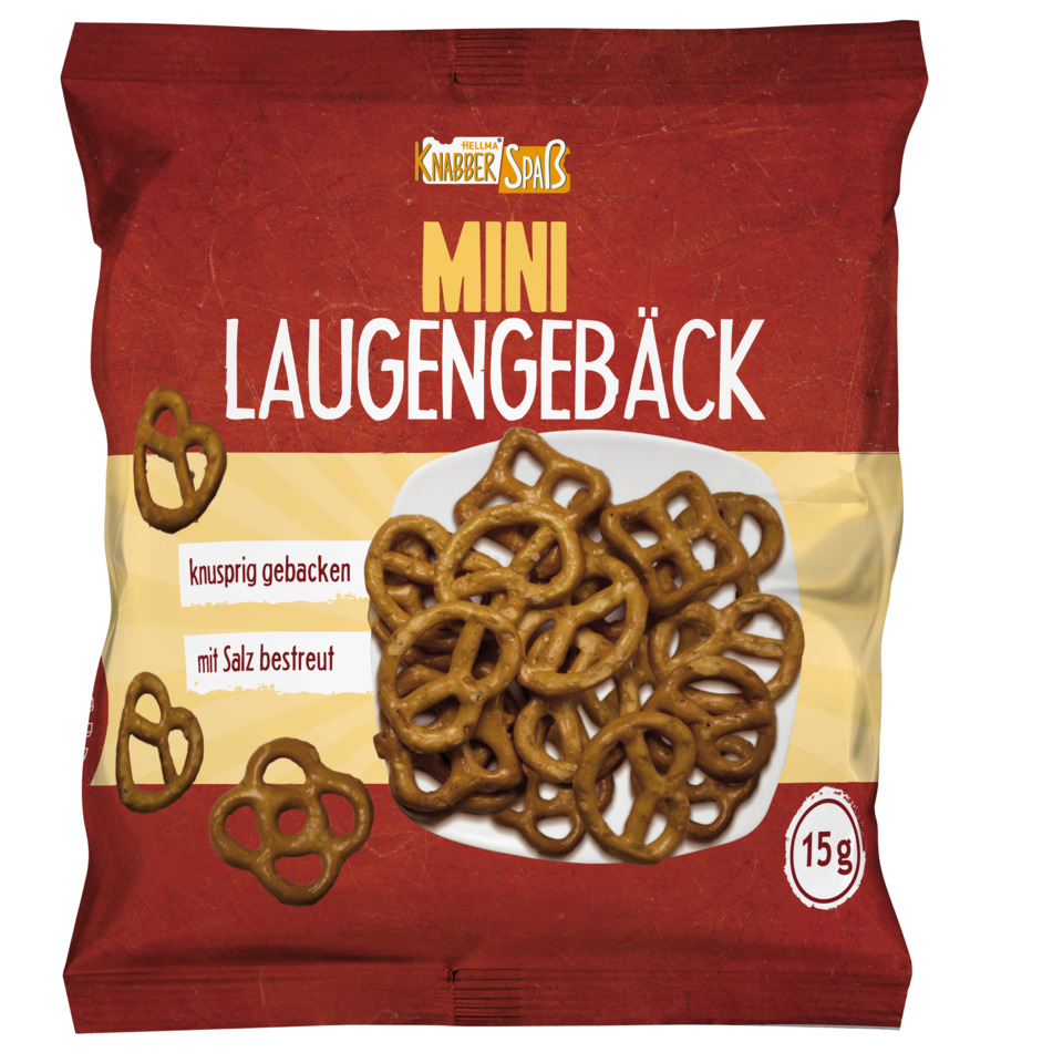 Mini Laugengebäck, Laugengebäck, Knabbergebäck, Salzgebäck, Pretzel