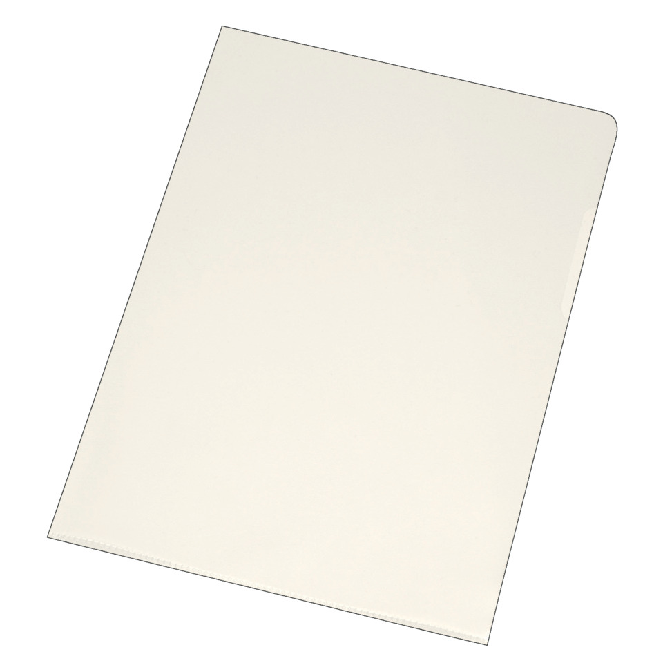 Sichthülle, A4, 100 Stück, transparent genarbt Q-CONNECT KF00310 Weißes Brett
