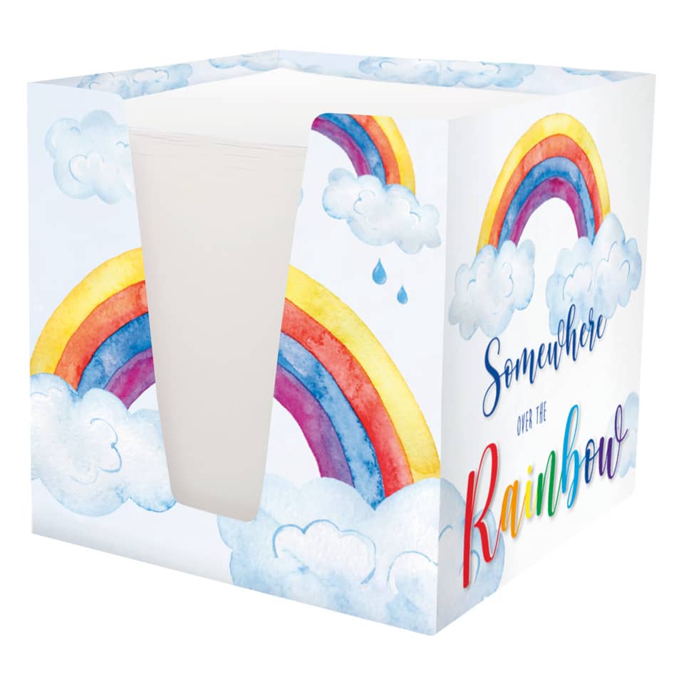  Regenbogen,  Wolke,  Regenbogenbögen,  Geschenkbox,  Muster: Regenbogen