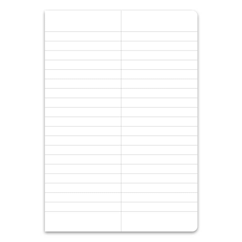 Notizblock, Kladde, Linierte Seiten, Papierblock, Notizpapier