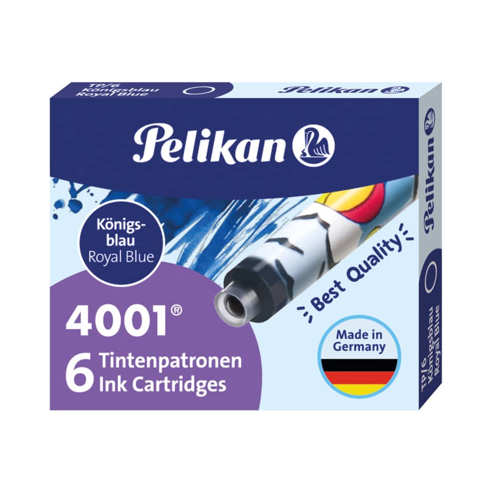 Tintenpatronen, Motivierte Tintenpatronen, Königsblau, Royal Blue, Ink Cartridges