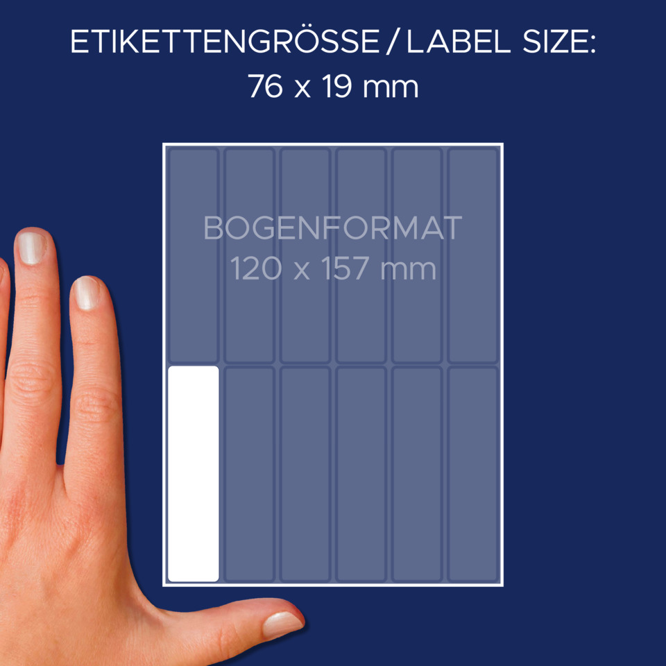 brett, hand, Label, Etikettengröße, Kartenlayout