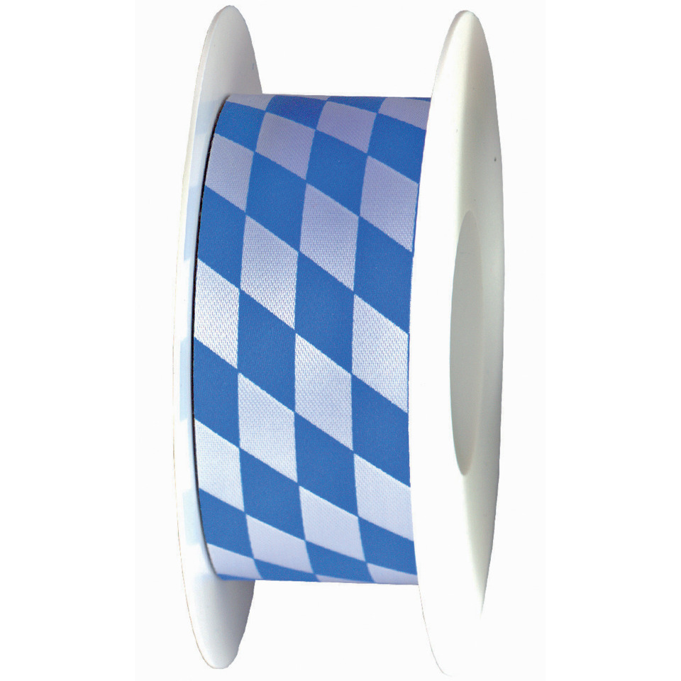 Rolle, Schneidband, Karomuster, Blau, Spule