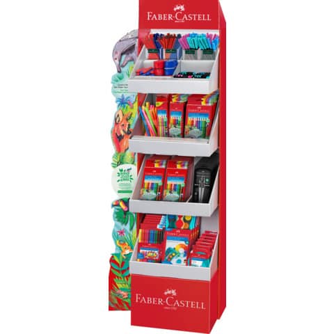 Bodendisplay Schule Premium 2024 FABER CASTELL 202104