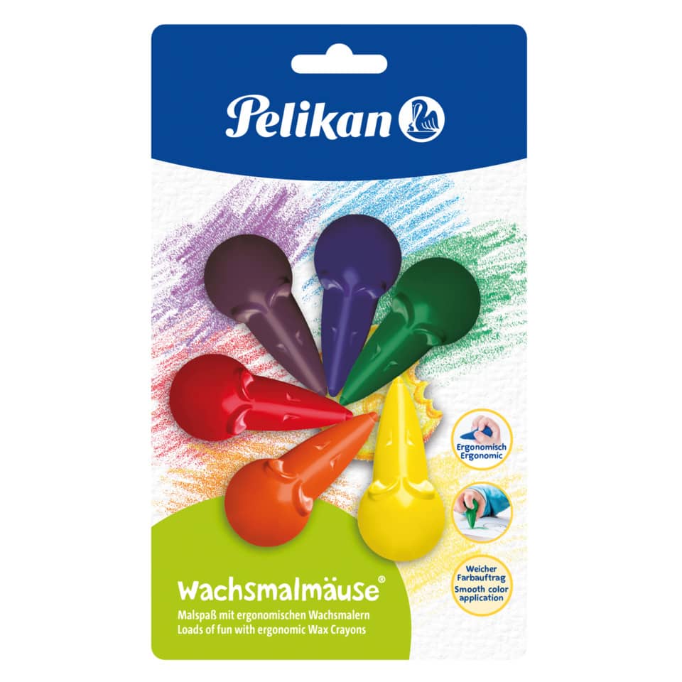 Wachsstifte, Farben Set, Ergonomisch, Kunst für Kinder, Verpackung Verpackung