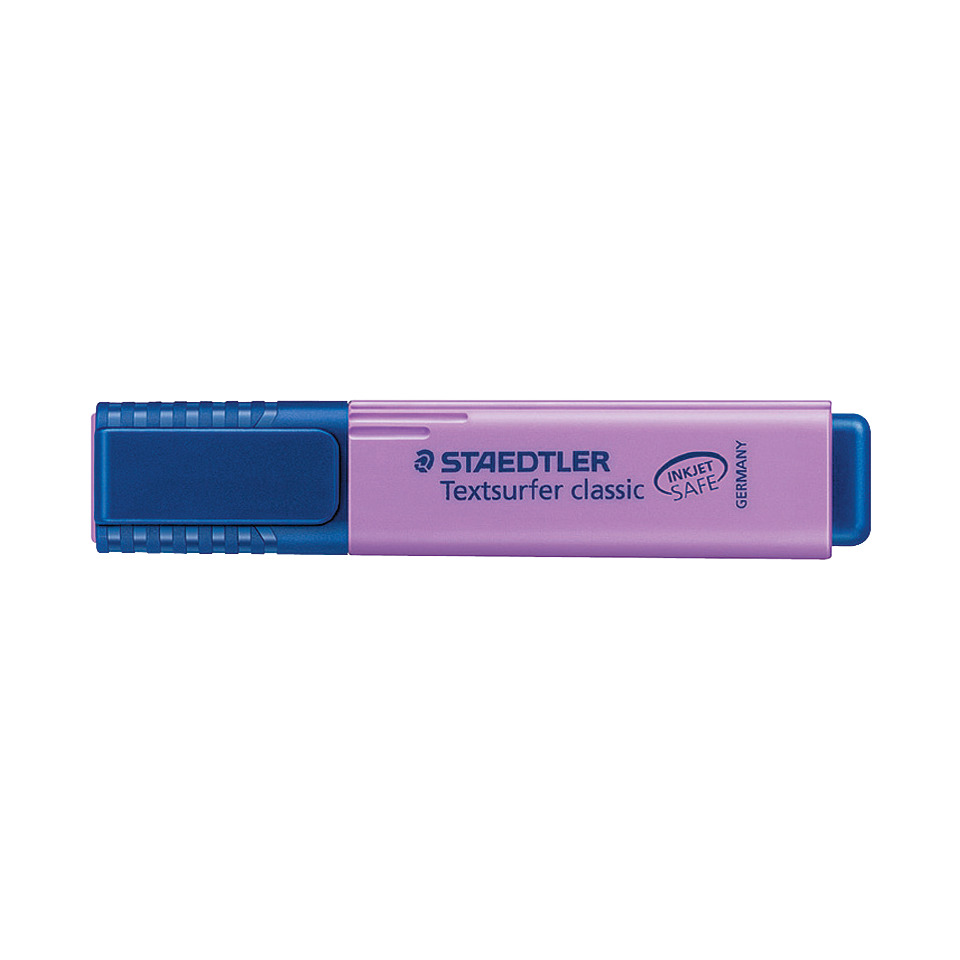 Textmarker, Marker, Pink body, Blue cap, Staedtler