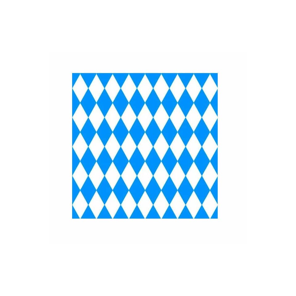 Rhombus-Muster, Diamant-Muster, blau, geometrisches Muster, Quadrat-Platte