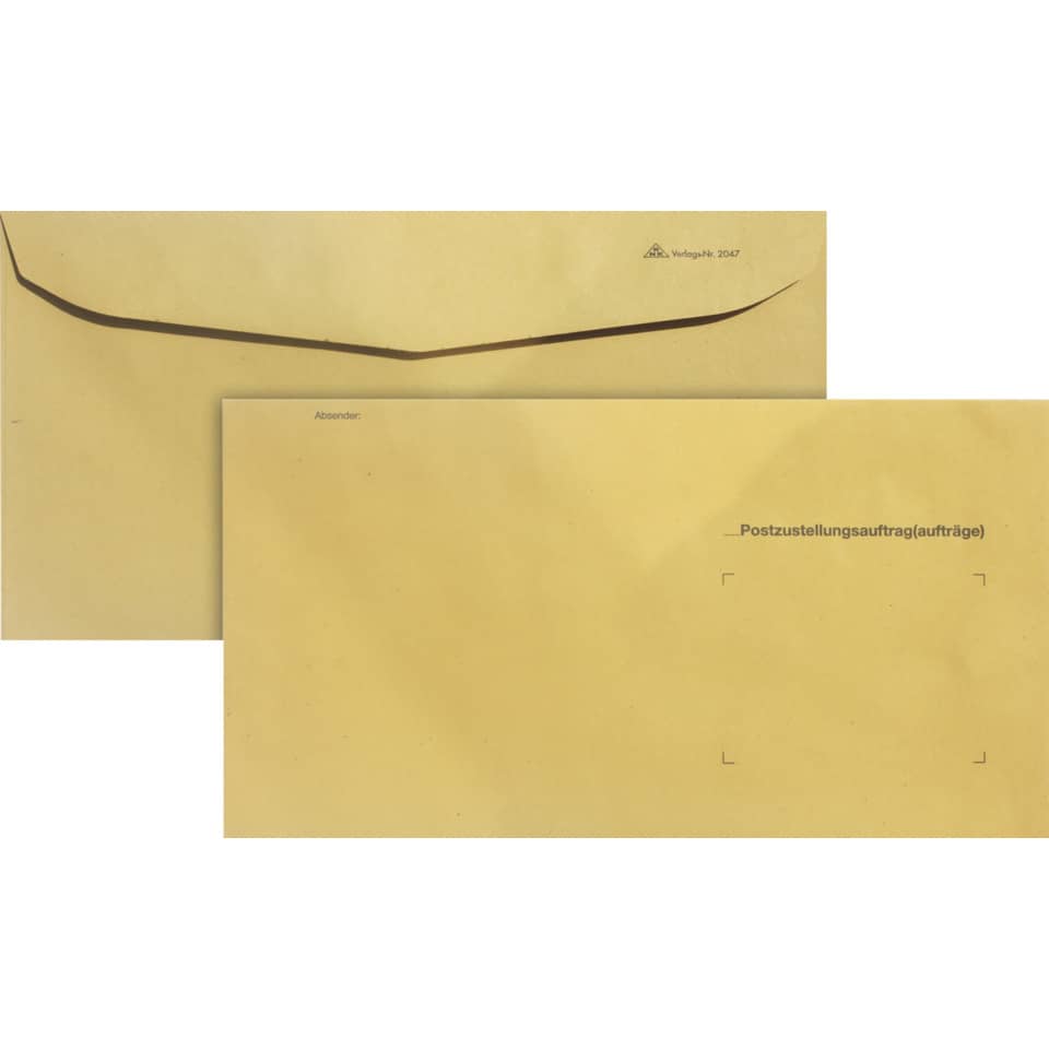 Umschlag, Briefumschlag, Postumschlag, Papierumschlag, Kartenumschlag