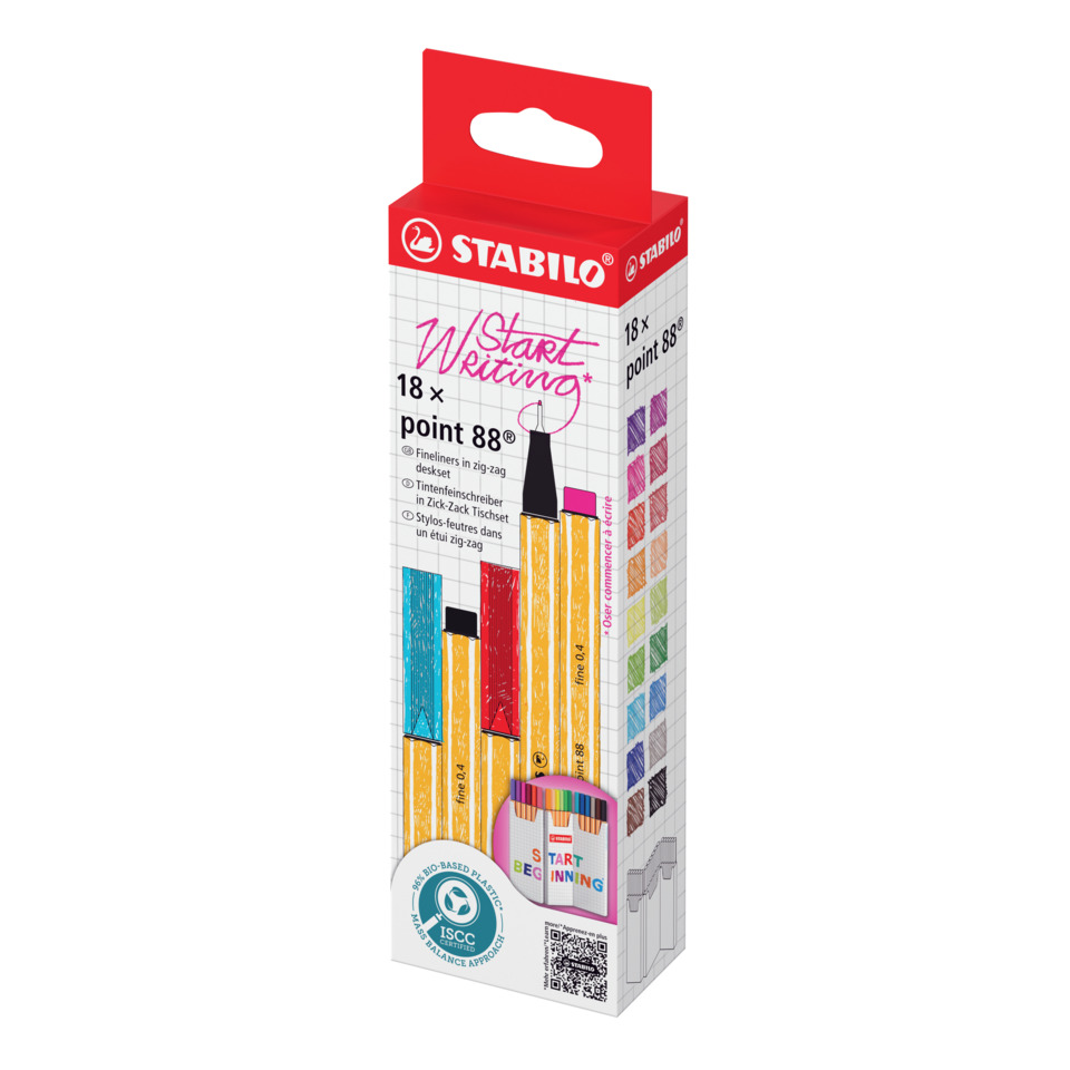 Bleistifte, Buntstifte, 18er-Set, Zeichenset, Grafikstifte