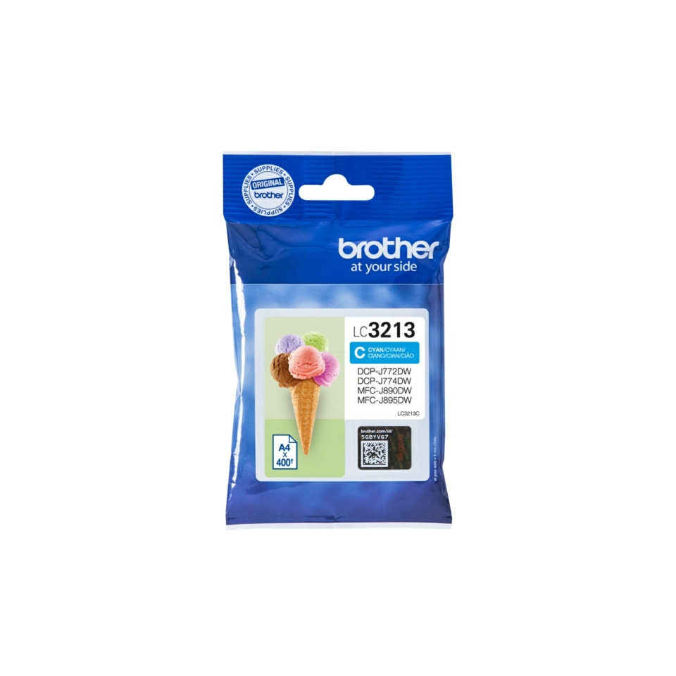 Inkjetpatrone, cyan BROTHER LC3213C